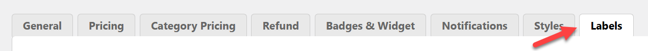 Labels settings - Best Paywall Plugin for WordPress