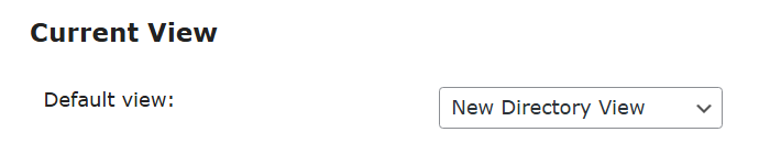 Choosing the directory view - WordPress Listing Plugin