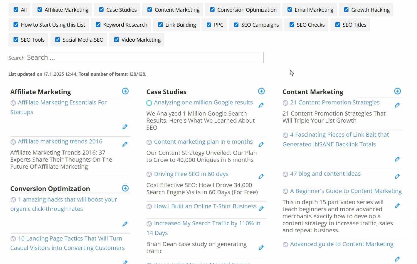 Submitting new link - WordPress Content Curation Plugin