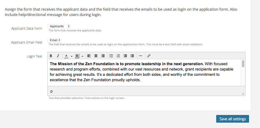 application forms zengine