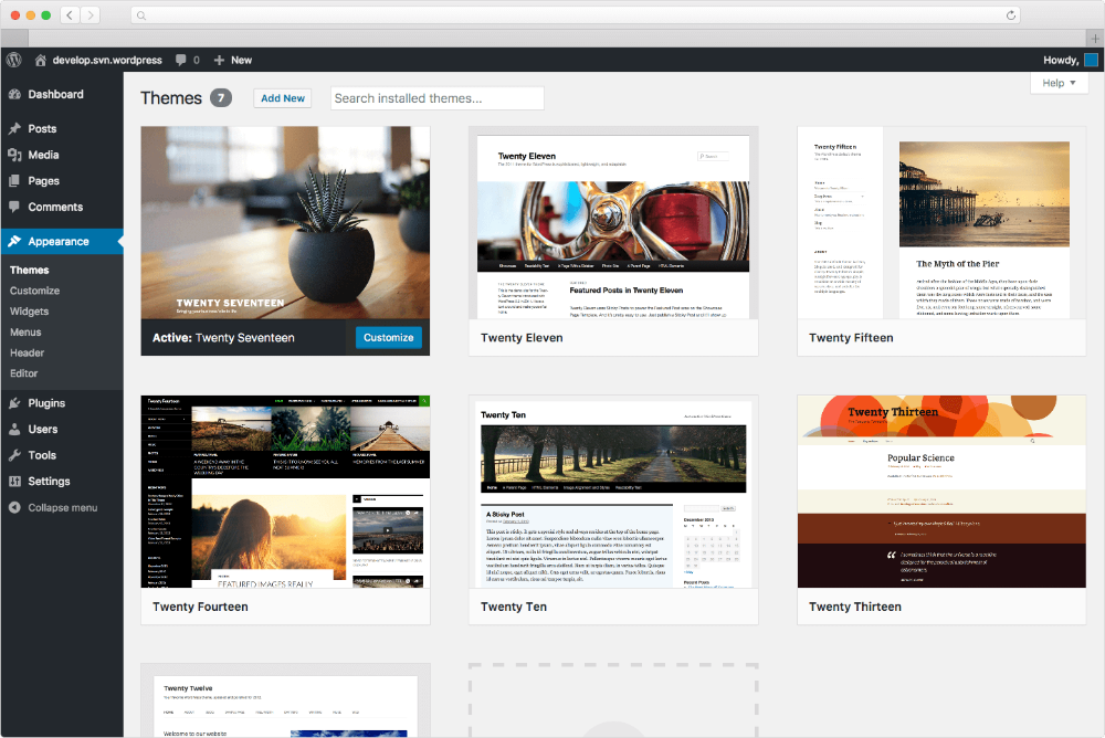 wordpress themes