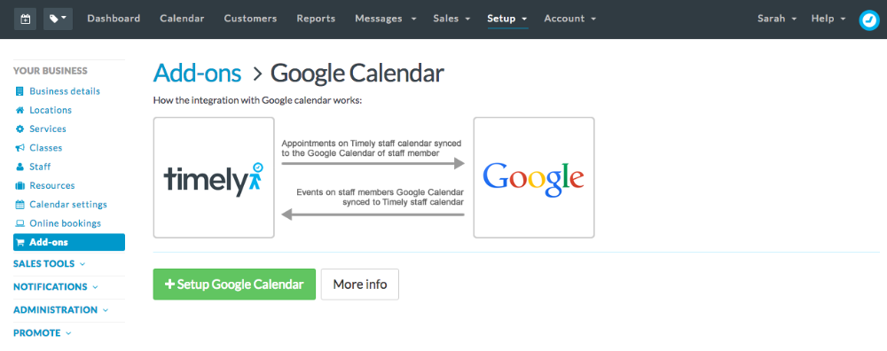 How to set up Google calendar two-way sync – Timely