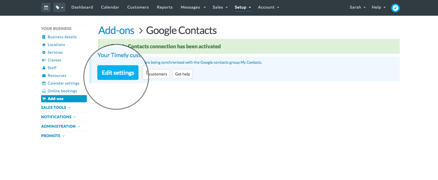 Update My Google Contacts