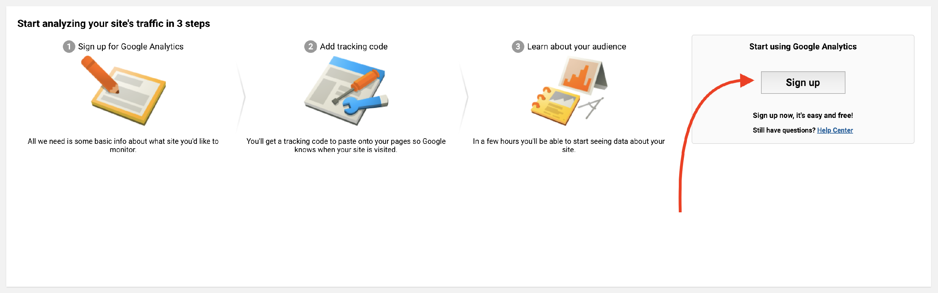 add google analytics tracking