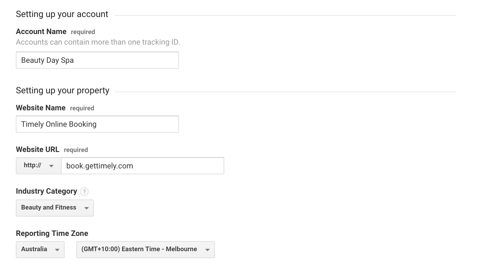 add google analytics tracking