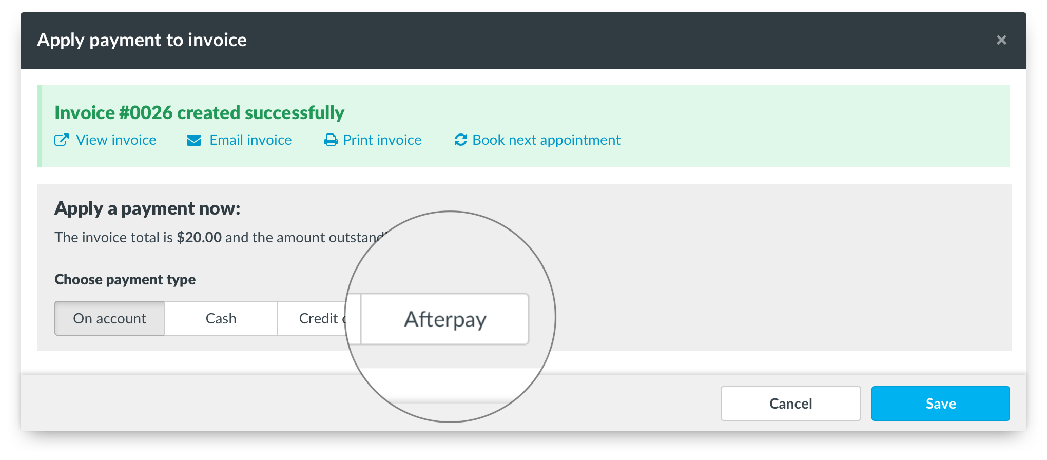 Payments Using Afterpay Timely Help Docs