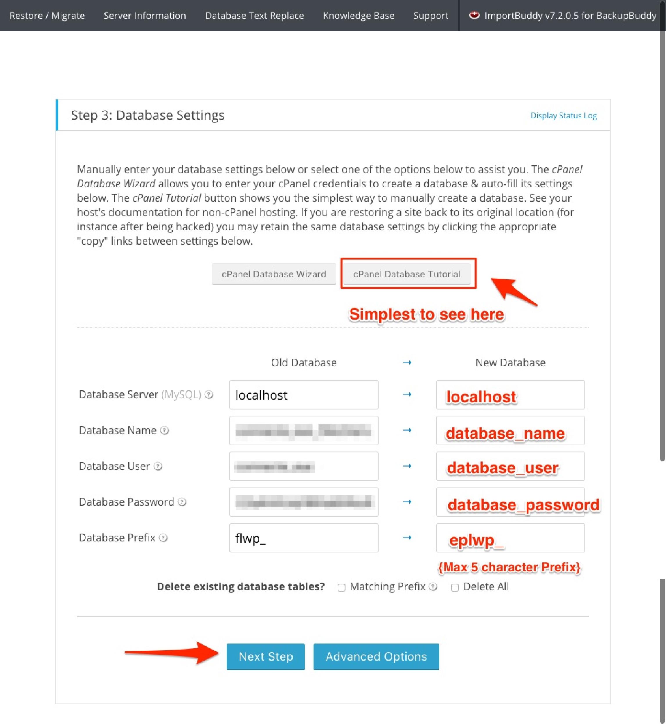 restore wordpress from backup buddy