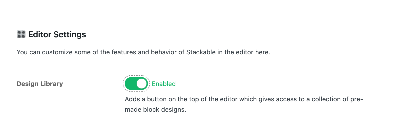 Designs Not Showing in the Design Library Stackable