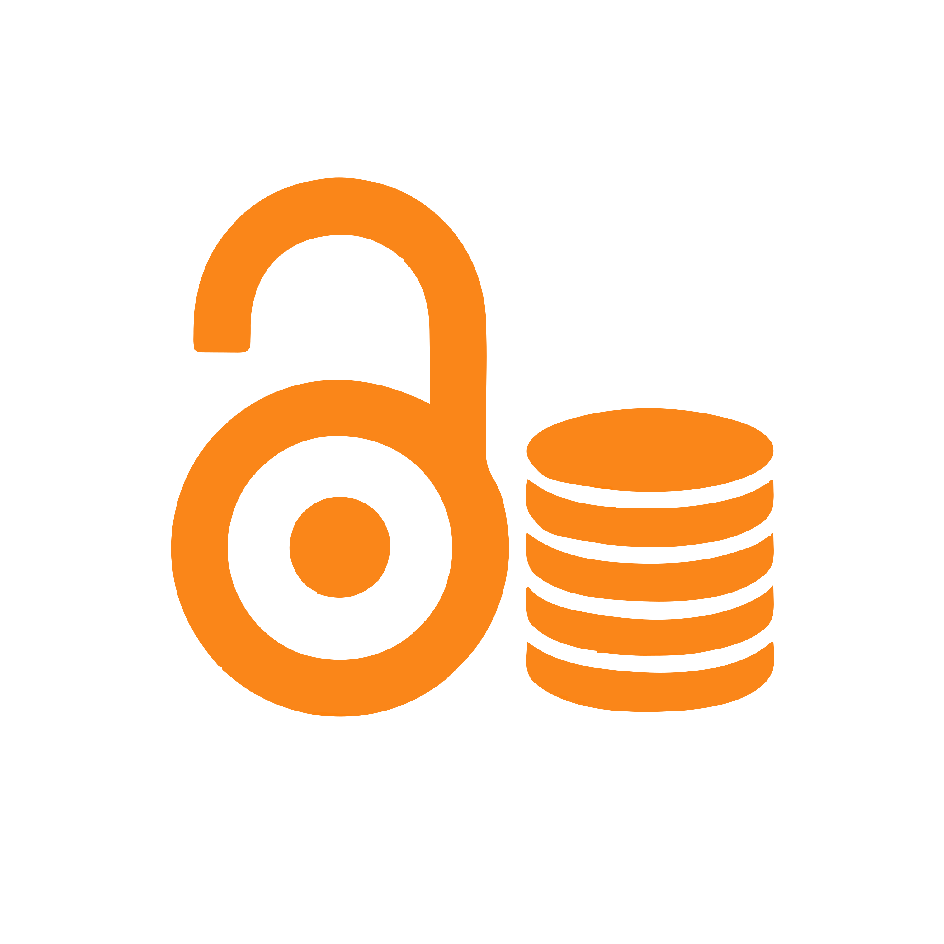 Open Access logo featuring an open padlock representing open access, next to a stack of coins symbolizing strategic funding