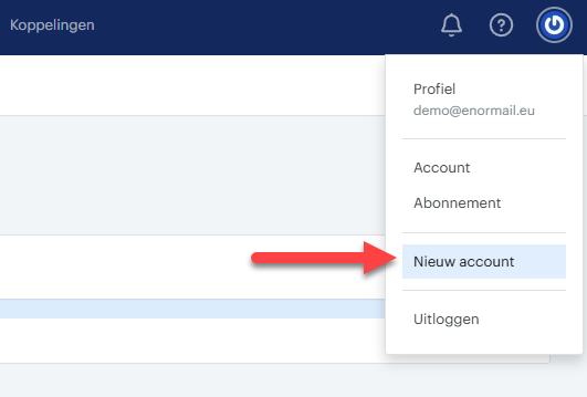 Meerdere accounts beheren