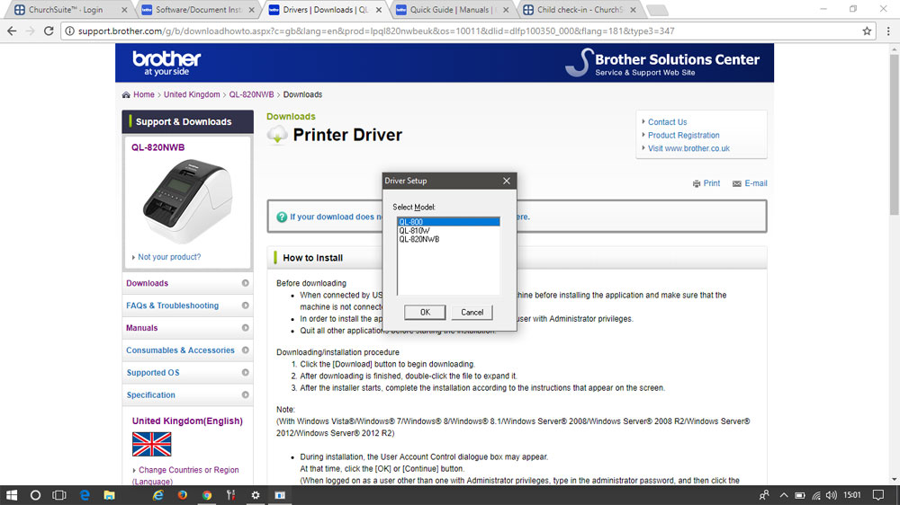 brother ql-700 driver for mac