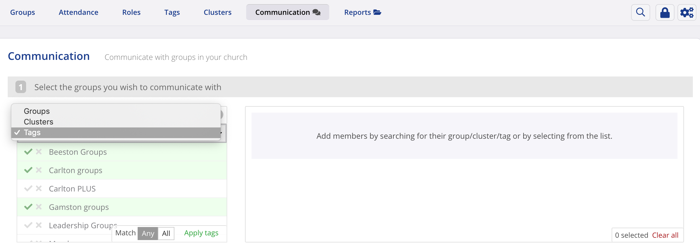 communicating to individuals and