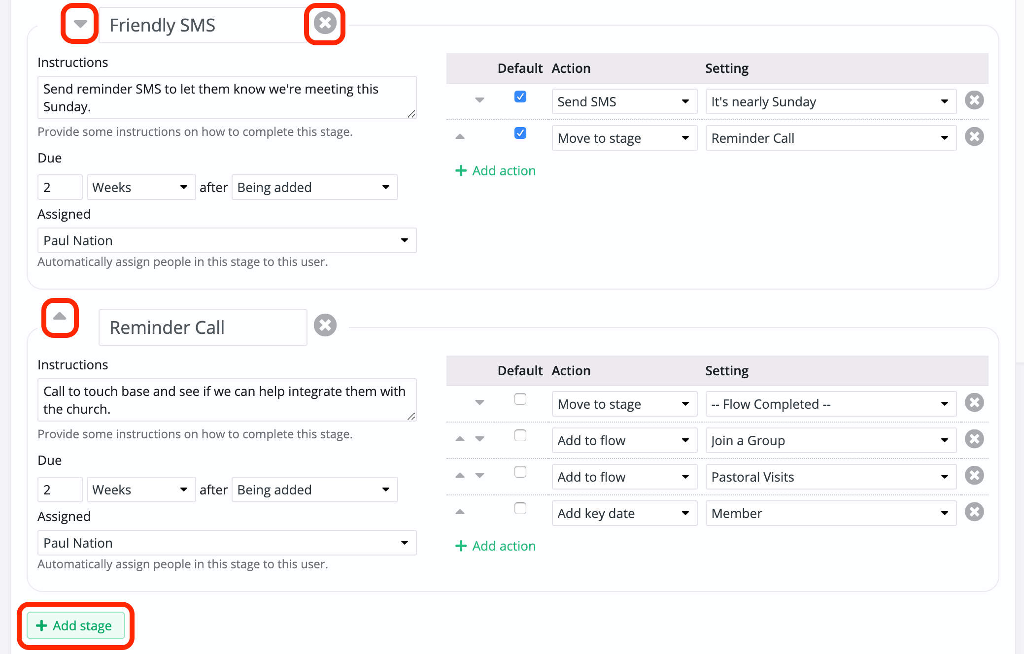 Flows - ChurchSuite Support Articles