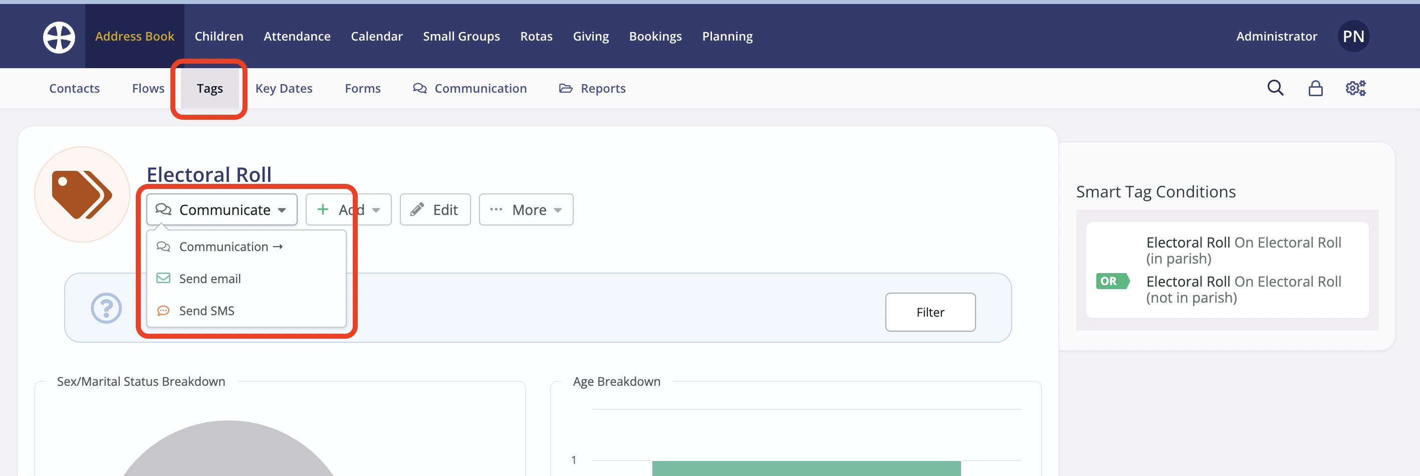 Case Study Managing your electoral roll ChurchSuite Support Articles