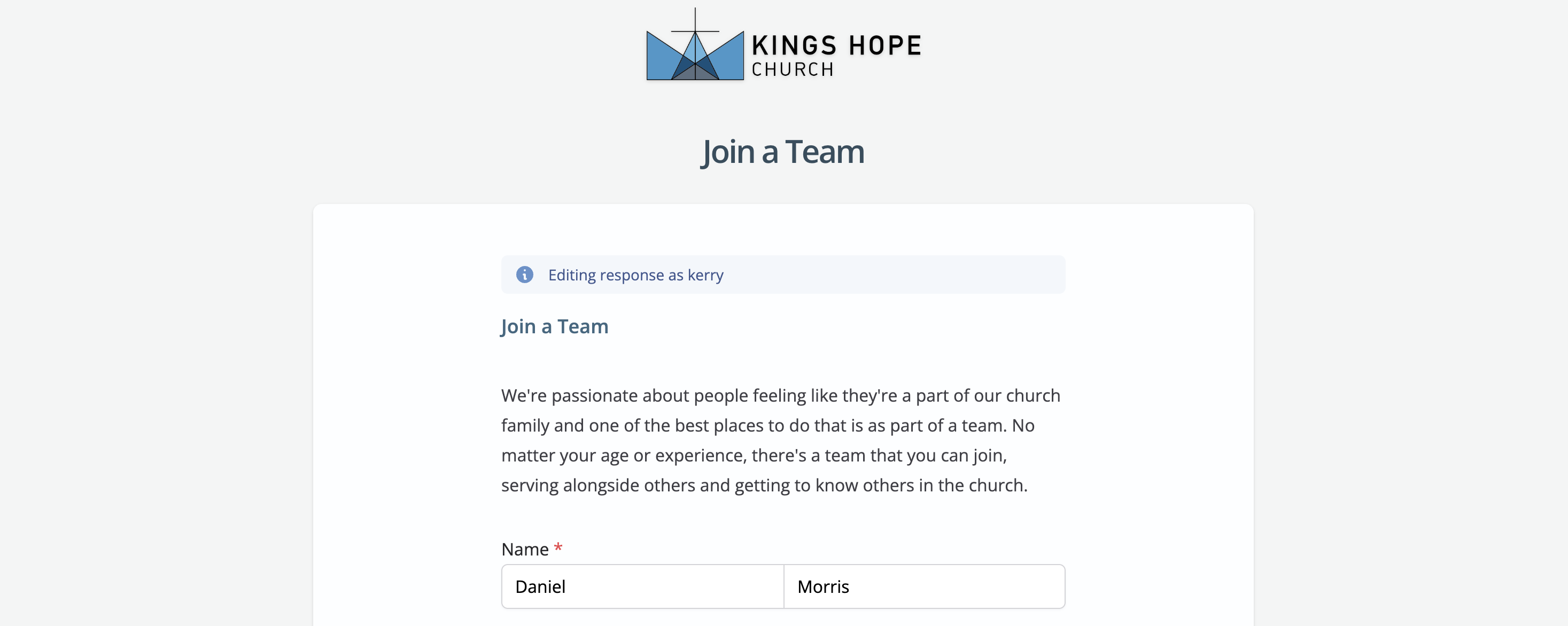 Managing form responses - ChurchSuite Support Articles