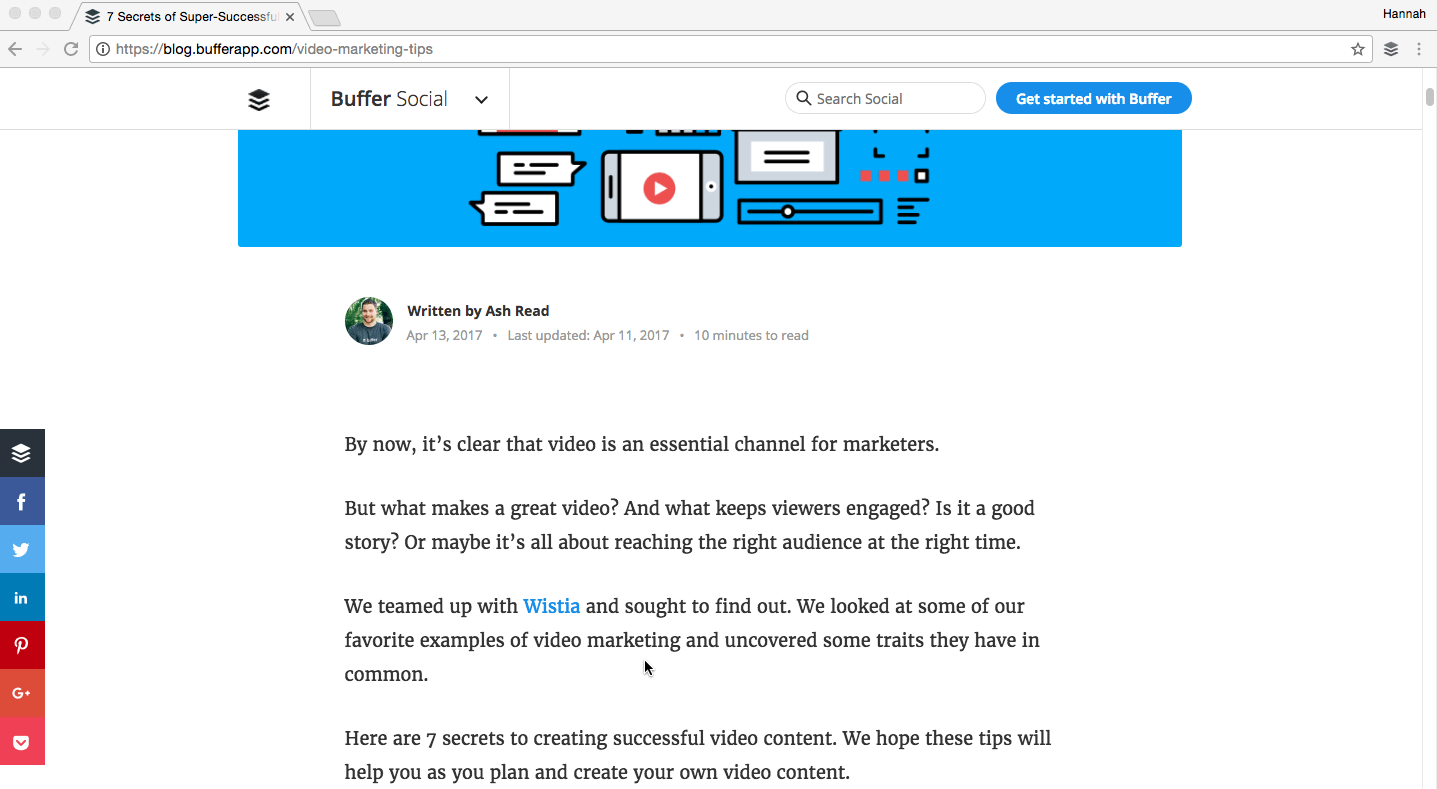[Publish] Buffer Browser Extension Buffer FAQ
