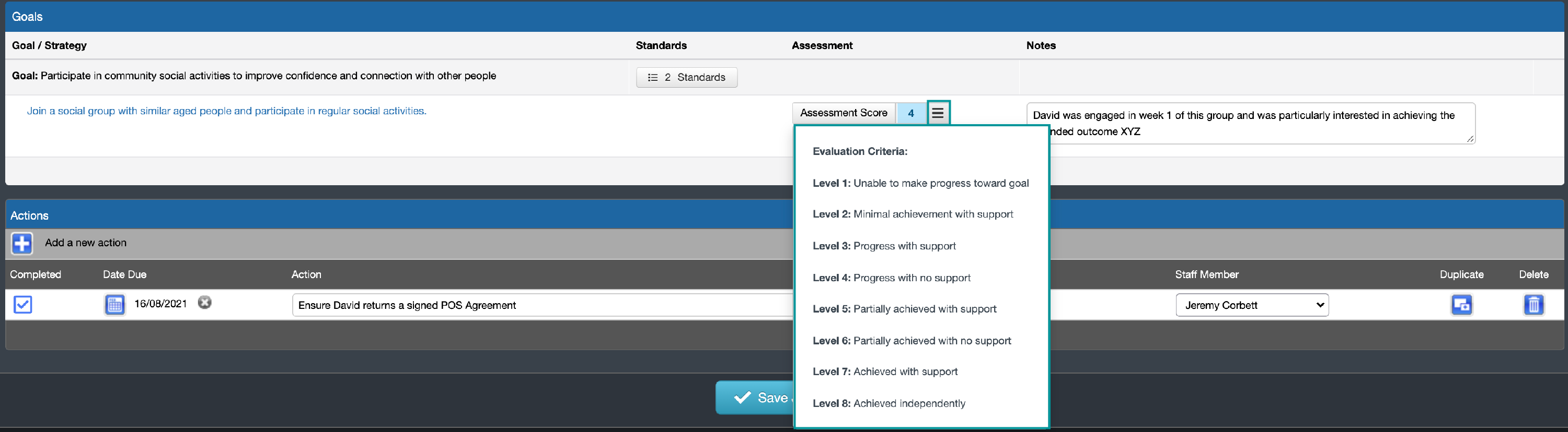 How to create or edit a Client Journal (case note) - SupportAbility ...
