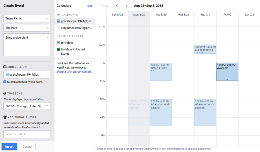 Calendar Invite Mixmax Help Center