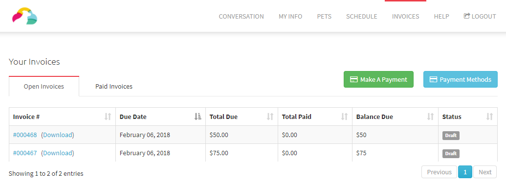 invoices time to pet knowledge base any invoice