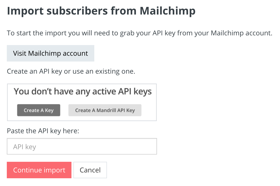 switch from mailchimp convertkit