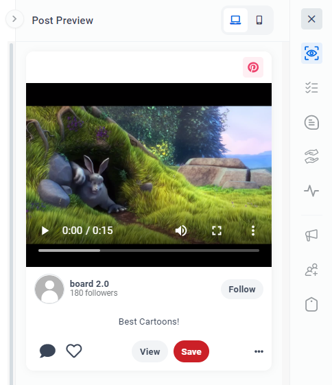 Create Video Pins on Pinterest using Conent Studio - ContentStudio Help ...