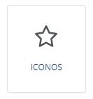 bloque de iconos