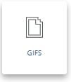 bloque para añadir gif en plantilla de email