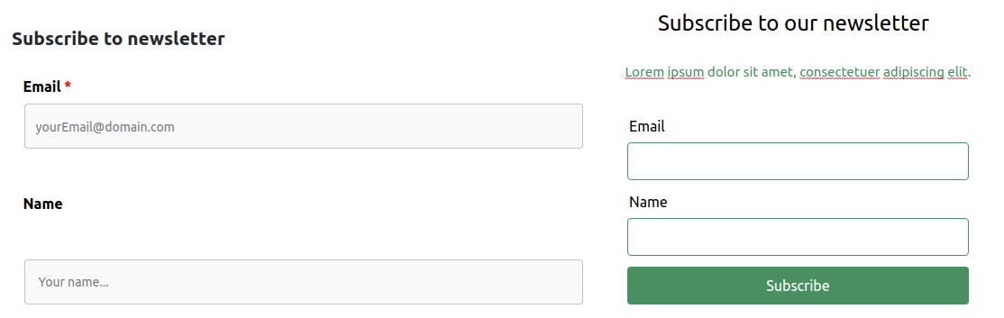 acumbamail integration with third party forms