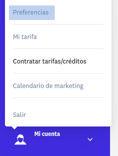 Cómo acceder a Mis extras desde el menú