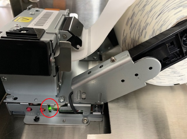 Printer Error Lights (X Series) - DateCodeGenie®