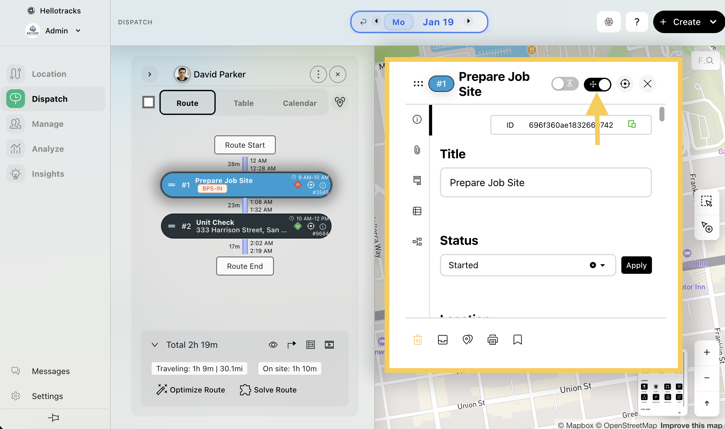 Compact Jobs View
