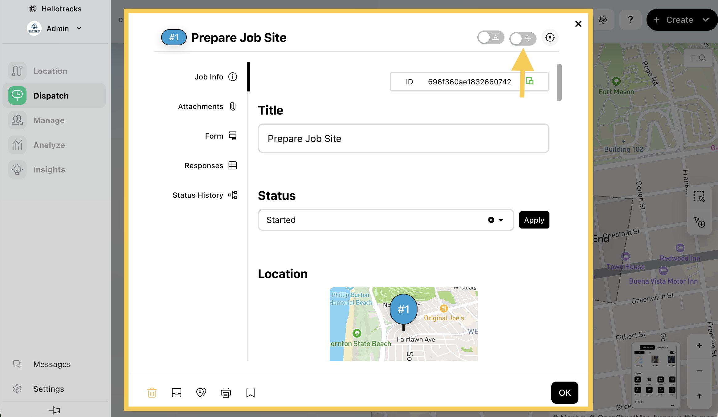 Unfolded Jobs View