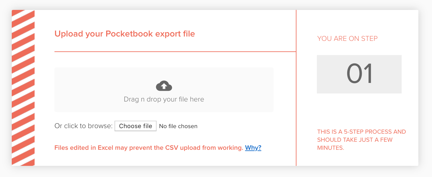 Importing accounts and transactions from Pocketbook PocketSmith Learn
