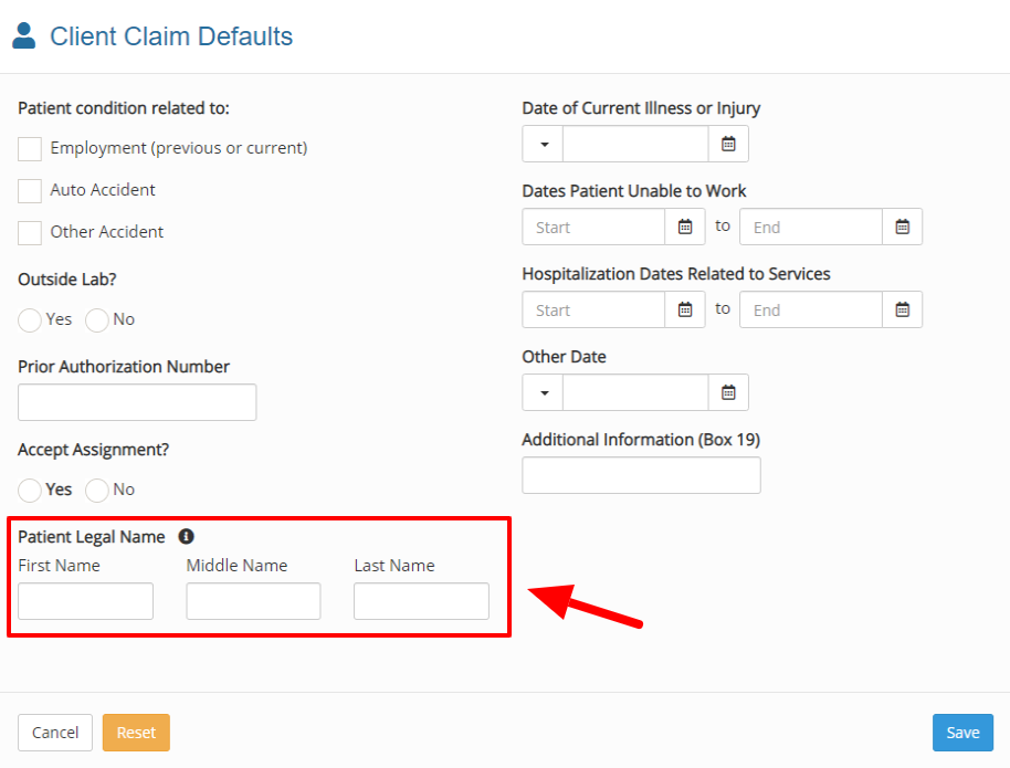 Legal Names On Insurance Documents IntakeQ Knowledge Base