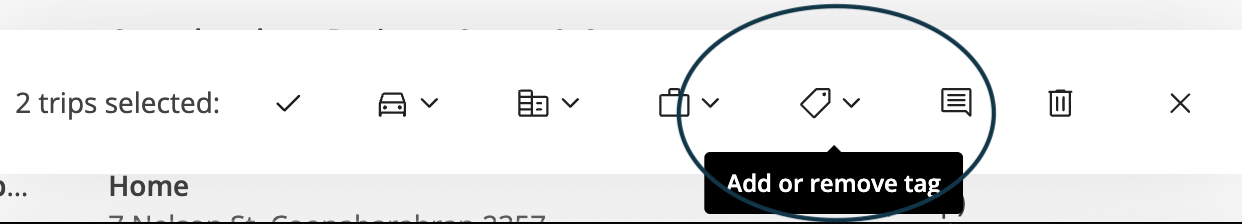 Bulk tagging on the web