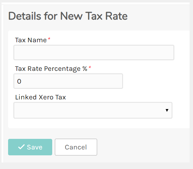 Mapping Xero taxes You'reOnTime Help
