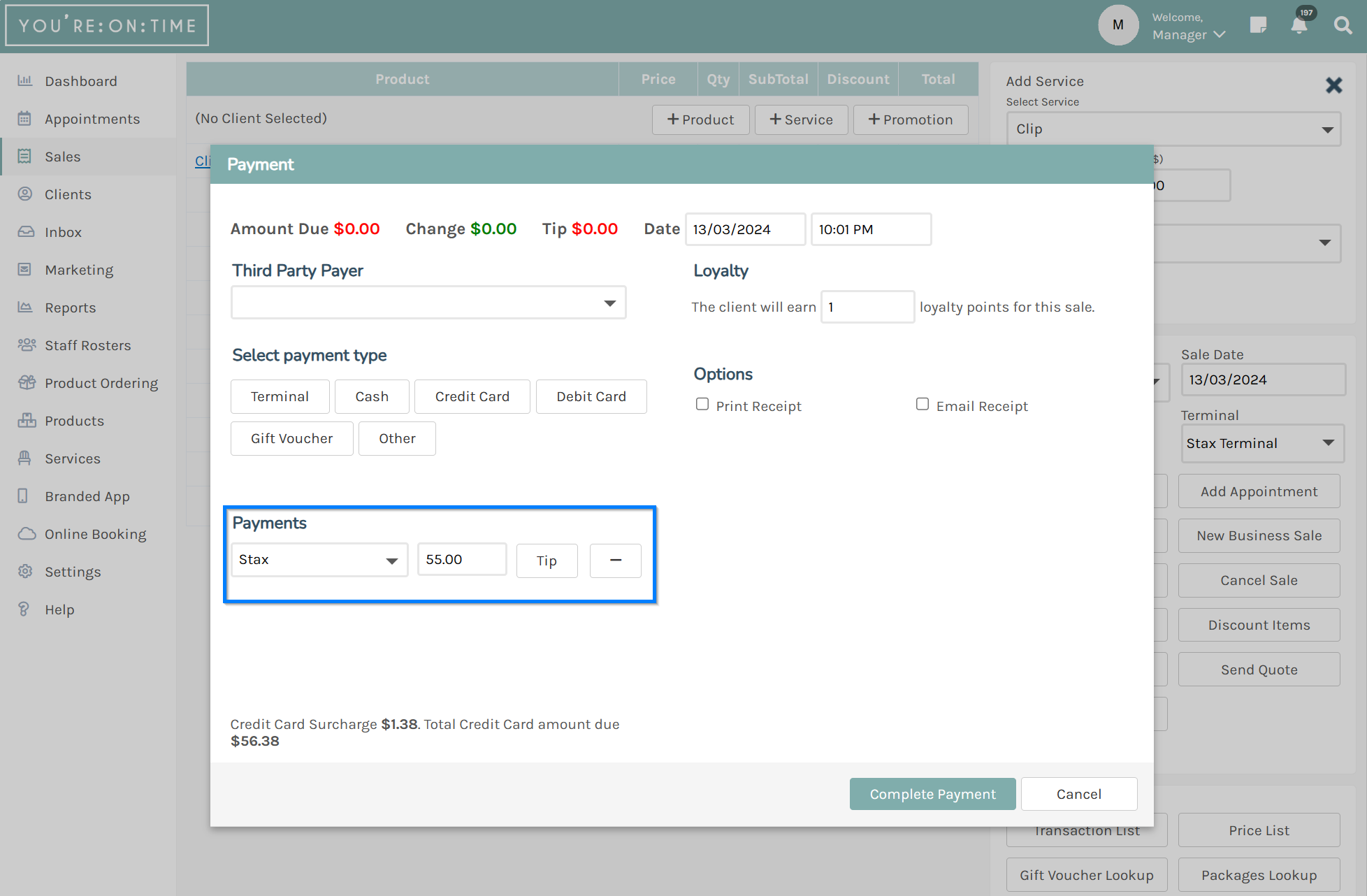 Using Stax Payments You reOnTime Help