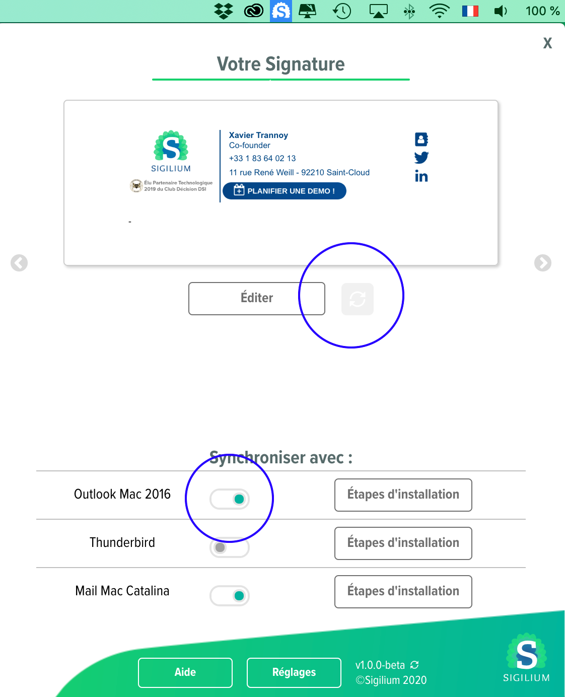 how to create your signature in outlook on a apple