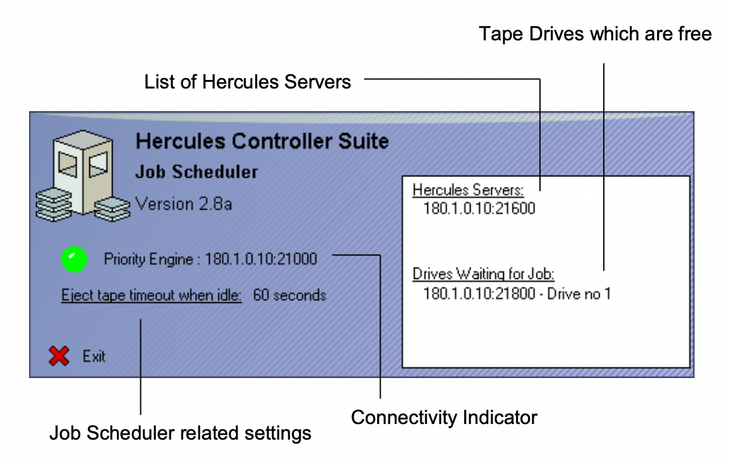 Hercules Job Scheduler