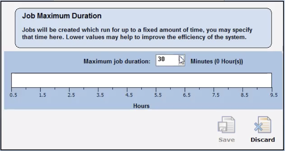 Maximum Job Duration Rule
