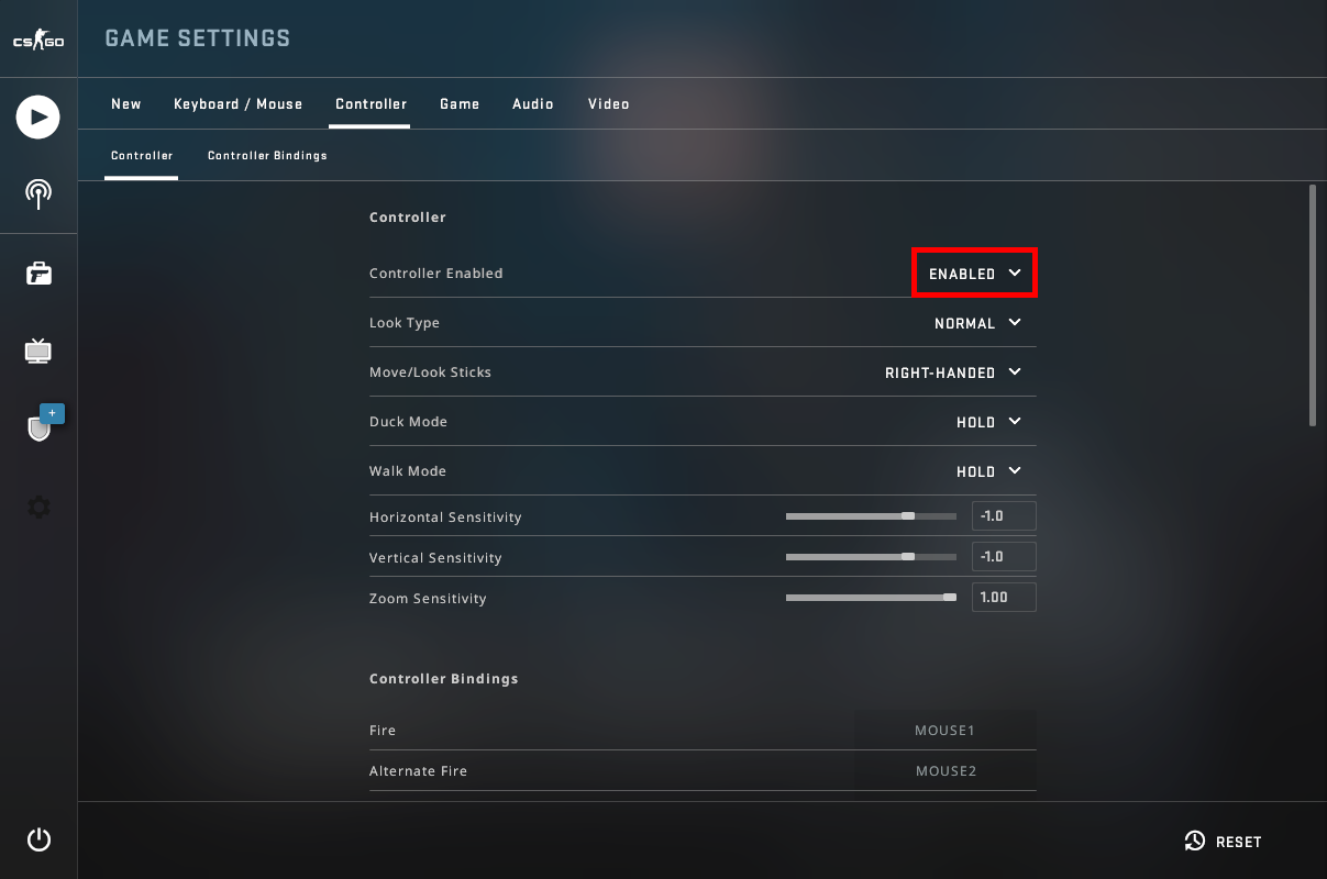 steam for mac controller configuration