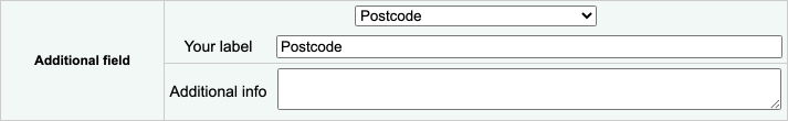How to show post code online - Obee Help Centre