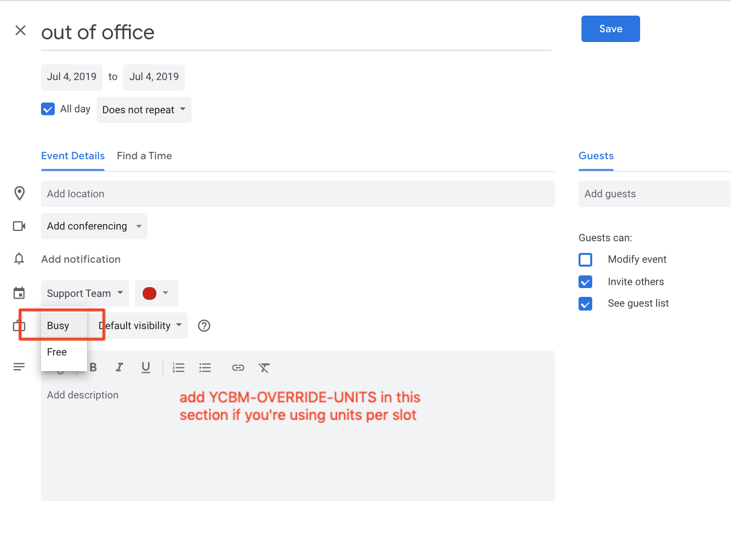 How To Block Time In Your Schedule YouCanBook me Support