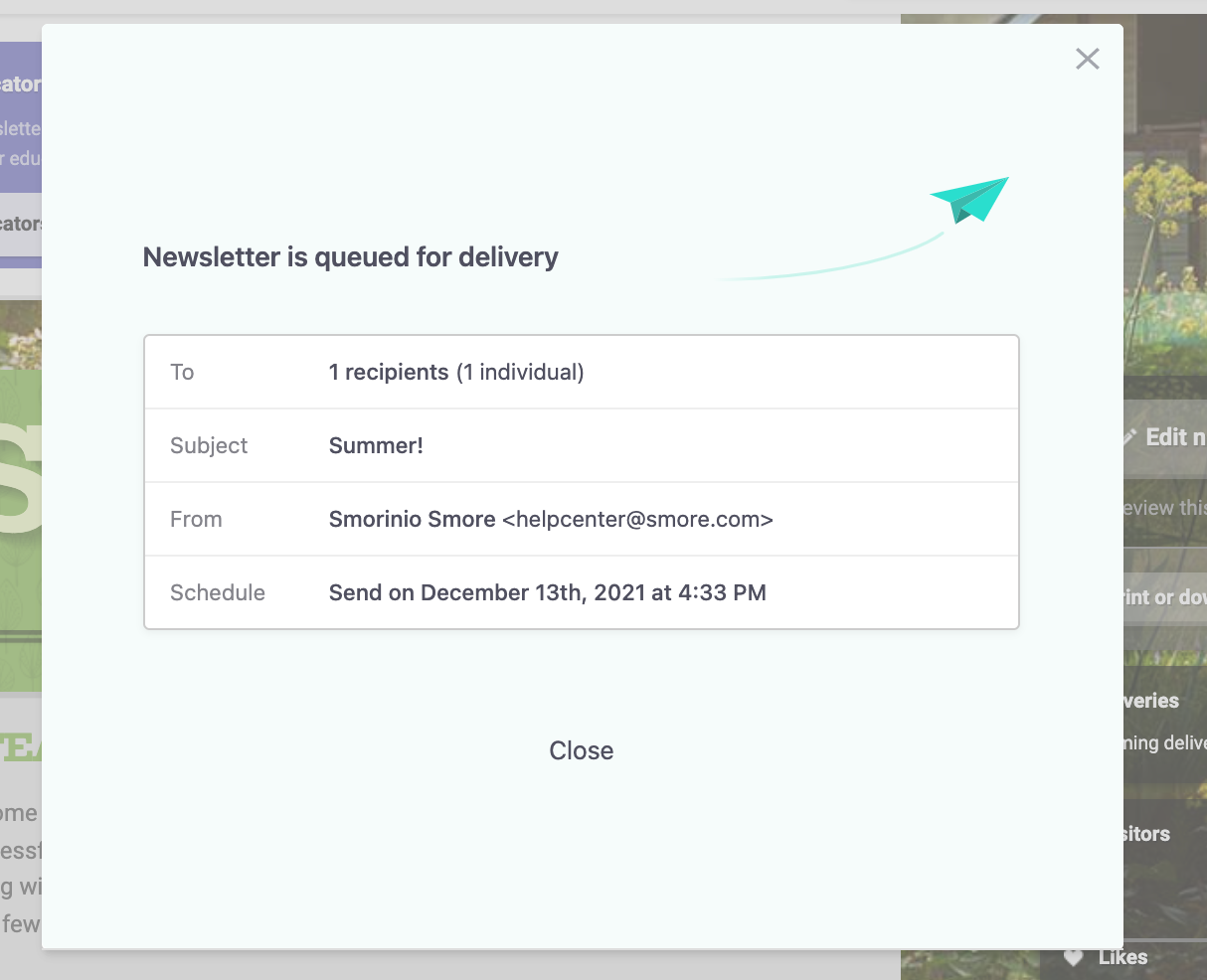 Scheduled Deliveries Feature Help Center