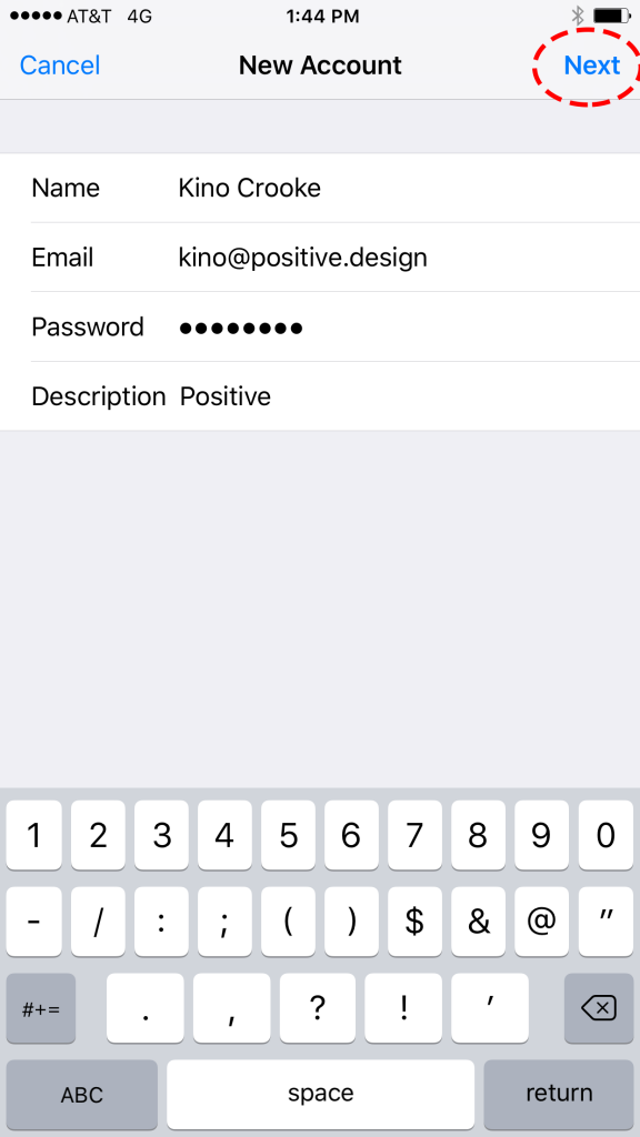 How to set up your email address in Mail for iPhone or iPad Porkbun