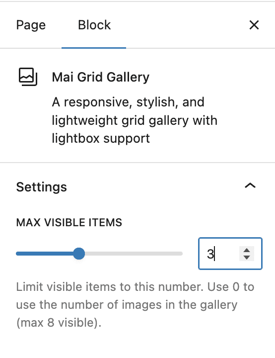 Mai Grid Gallery - Knowledge Base