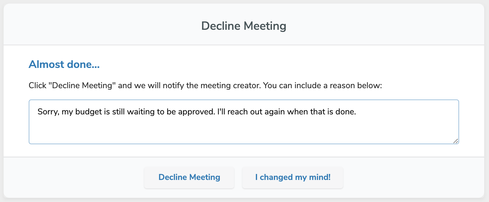 What Happens When A Meeting Is Declined FAQ Zoom ai