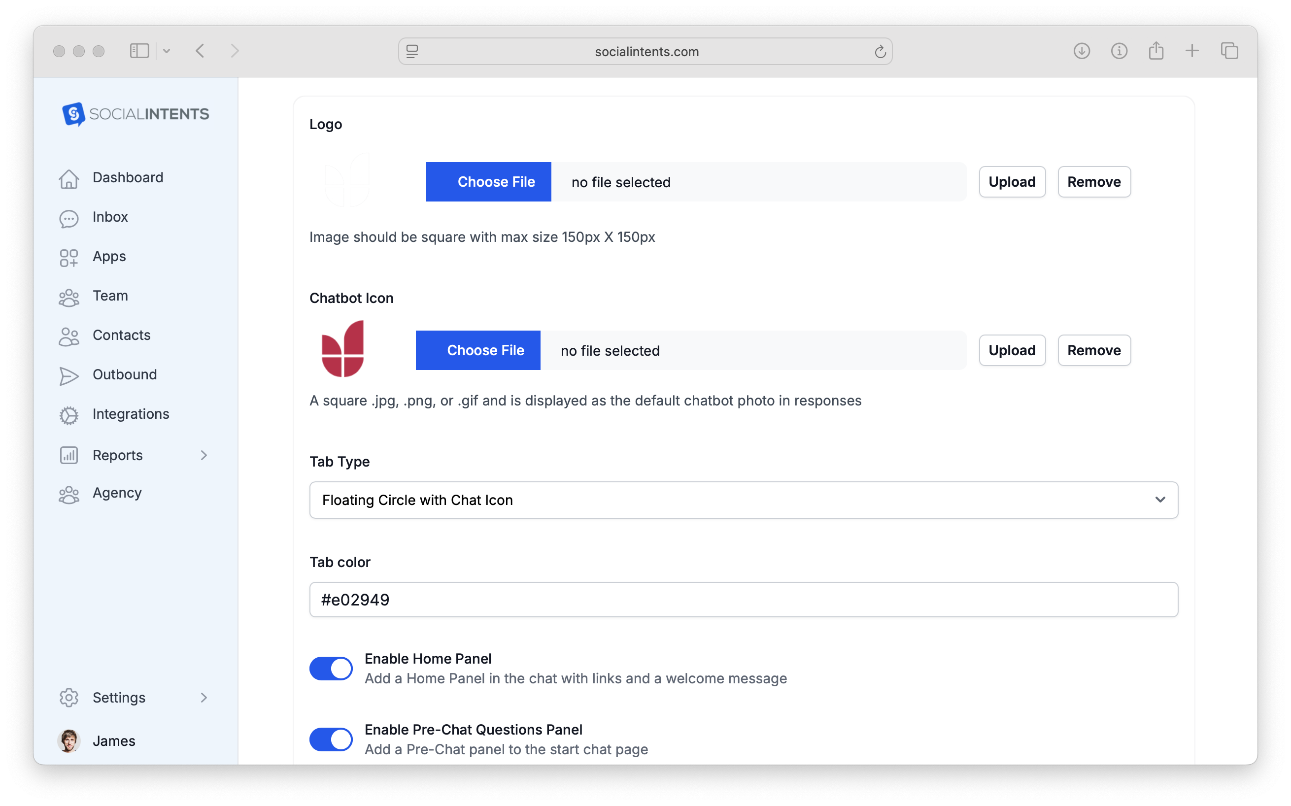 Live Chat Customization