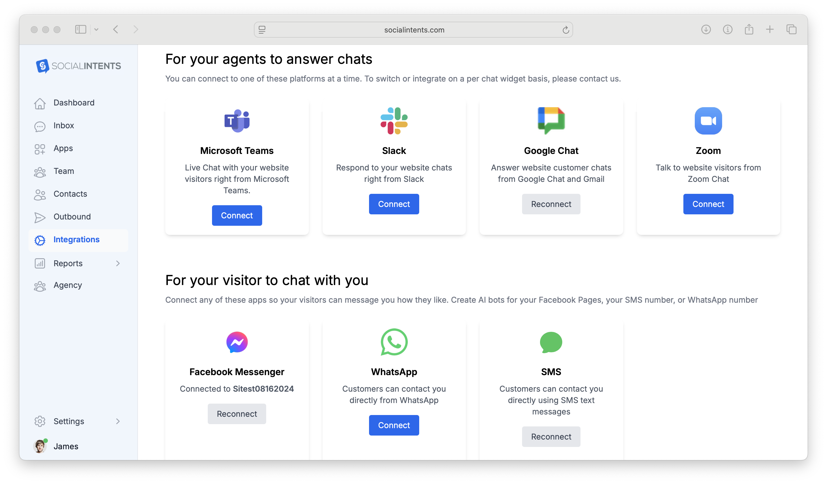 WhatsApp Shared Team inbox Integration