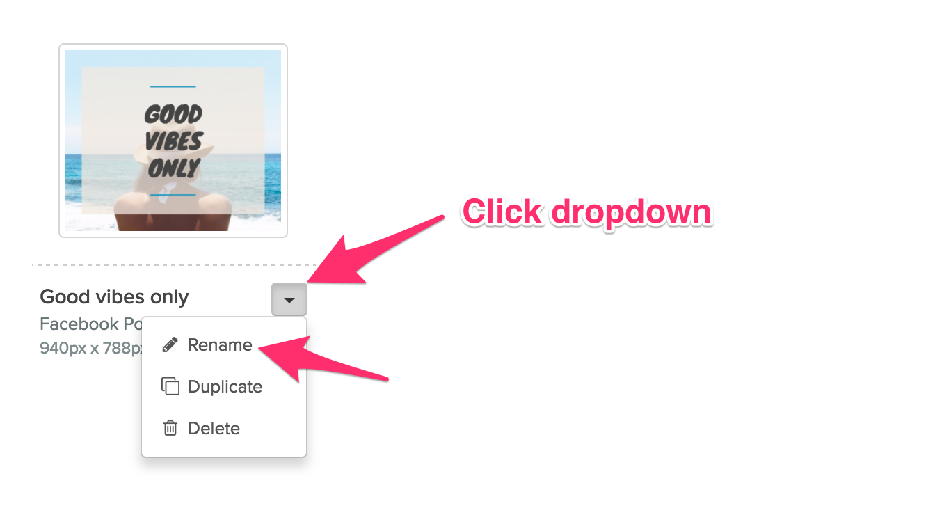 How do I edit the file name of my design? - Snappa Knowledge Base